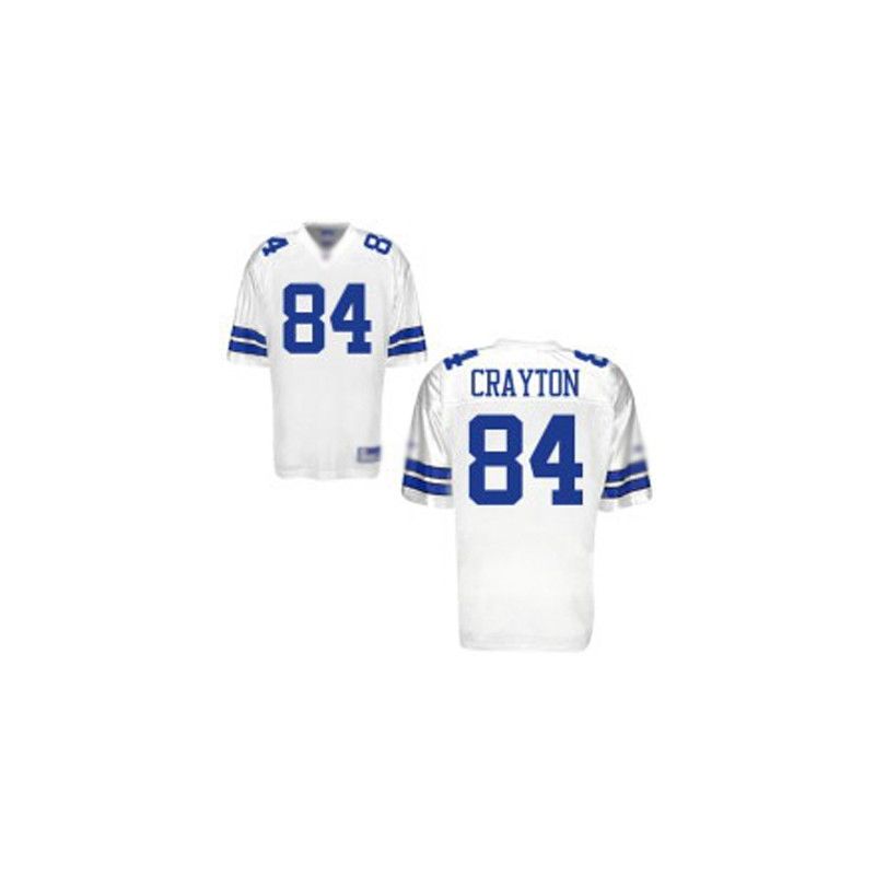 Cheap Patrick Crayton Cowboys Jersey #84 White From China