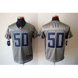 Cheap Sean Lee Cowboys Jersey #50 Grey Shadow From China