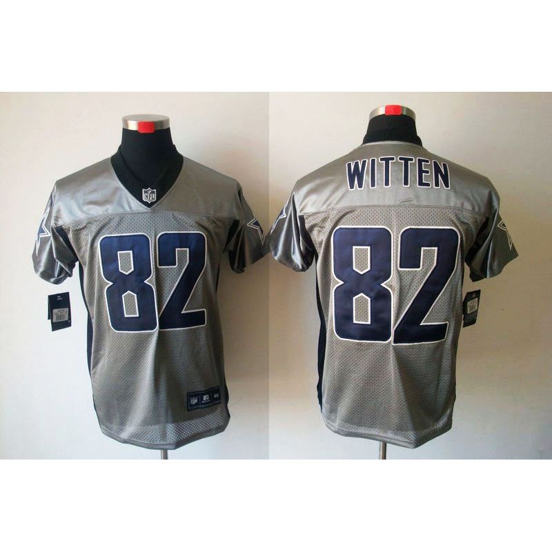 Cheap Jason Witten Cowboys Jersey #82 Grey Shadow From China