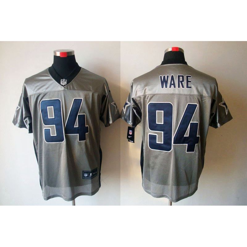 Cheap DeMarcus Ware Cowboys Jersey #94 Grey Shadow From China