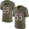Cheap Ray May Steelers Jersey From China 2017 Olive Salute To Service Limited in Men Women Youth Size #59