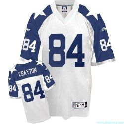 Cheap Patrick Crayton Cowboys Jersey #84 White Thanksgiving From China