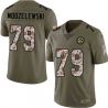 Cheap Dick Modzelewski Steelers Jersey From China 2017 Olive Salute To Service Limited in Men Women Youth Size #79