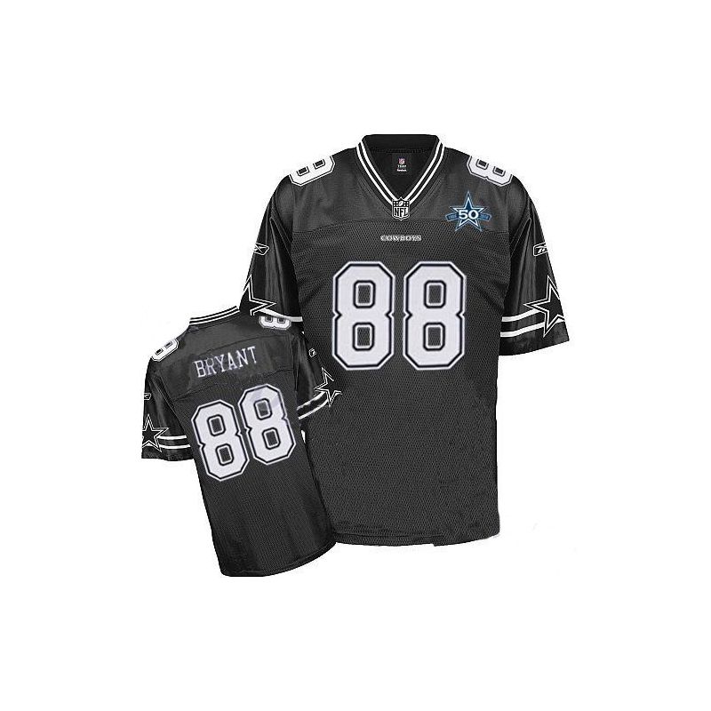 Cheap Dez Bryant Cowboys Jersey #88 Black 50th From China