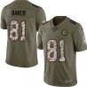 Cheap Dallas Baker Steelers Jersey From China 2017 Olive Salute To Service Limited in Men Women Youth Size #81