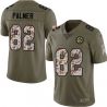 Cheap Michael Palmer Steelers Jersey From China 2017 Olive Salute To Service Limited in Men Women Youth Size #82