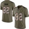 Cheap Bobby Shaw Steelers Jersey From China 2017 Olive Salute To Service Limited in Men Women Youth Size #82