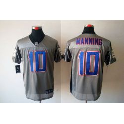 Cheap Eli Manning Giants Jersey #10 Grey Shadow From China