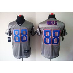 Cheap Hakeem Nicks Giants Jersey #88 Grey Shadow From China