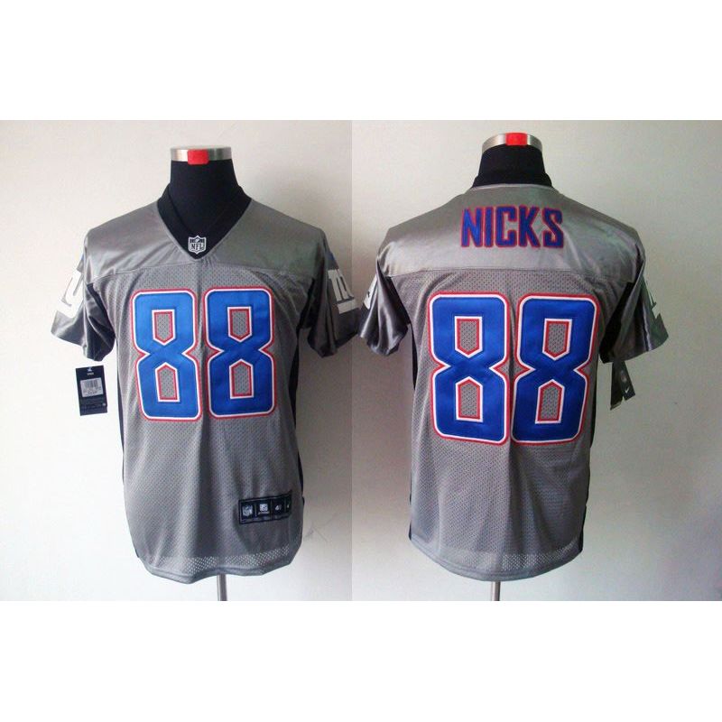 Cheap Hakeem Nicks Giants Jersey #88 Grey Shadow From China Cheap Hakeem Nicks Giants Jersey #88 Grey Shadow From China