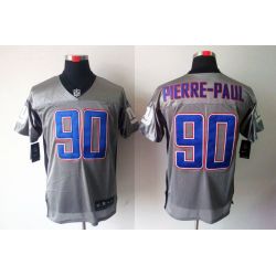 Cheap Jason Pierre-Paul Giants Jersey #90 Grey Shadow From China