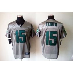 Cheap Tim Tebow Jets Jersey #15 Grey Shadow From China