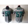 Cheap Bart Scott Jets Jersey #57 Grey Shadow From China