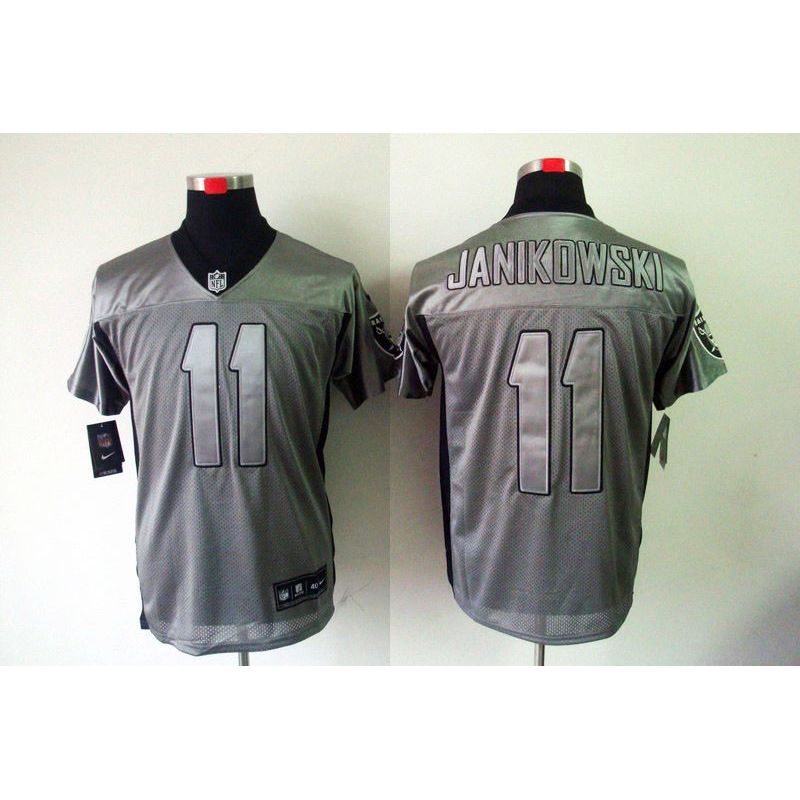Cheap Sebastian Janikowski Raiders Jersey #11 Grey Shadow From China Cheap Sebastian Janikowski Raiders Jersey #11 Grey Shadow From China