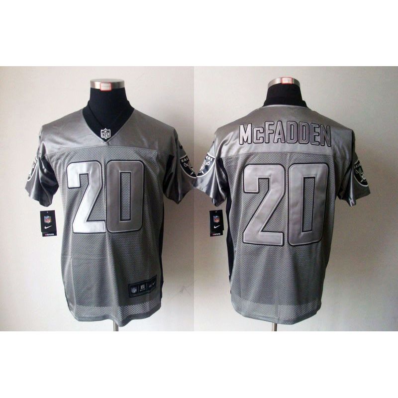 Cheap Darren McFadden Raiders Jersey #20 Grey Shadow From China Cheap Darren McFadden Raiders Jersey #20 Grey Shadow From China