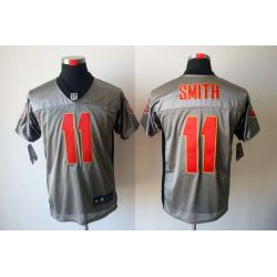 Cheap Alex Smith 49ers Jersey #11 Grey Shadow From China