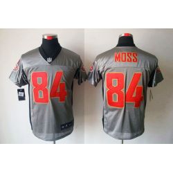 Cheap Randy Moss 49ers Jersey #84 Grey Shadow From China