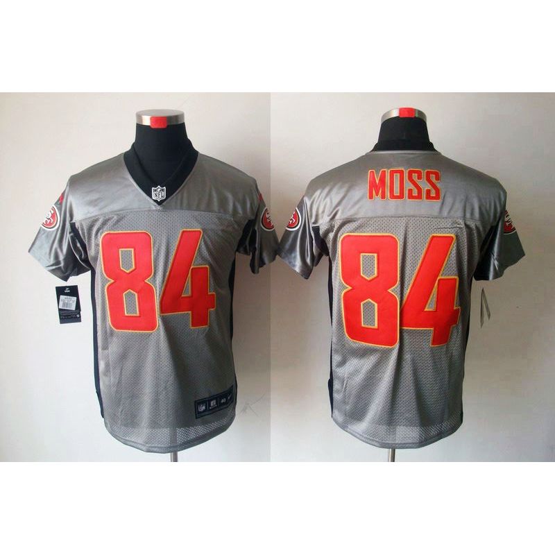 Cheap Randy Moss 49ers Jersey #84 Grey Shadow From China Cheap Randy Moss 49ers Jersey #84 Grey Shadow From China