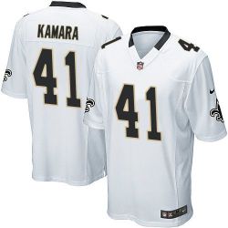 Cheap Alvin Kamara Saints Jersey From China 2017 draft Game White #41