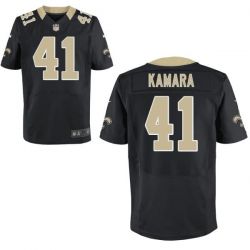 Cheap Alvin Kamara Saints Jersey From China 2017 draft Elite Black #41