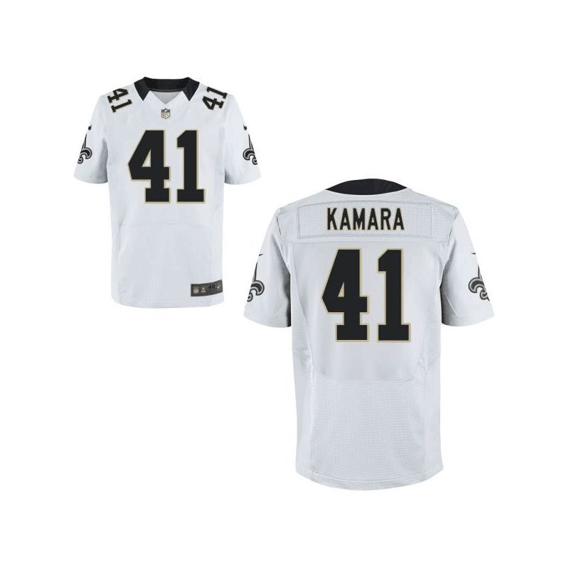 Cheap Alvin Kamara Saints Jersey From China 2017 draft Elite White #41