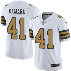 Cheap Alvin Kamara Saints Jersey From China 2017 draft Color Rush #41