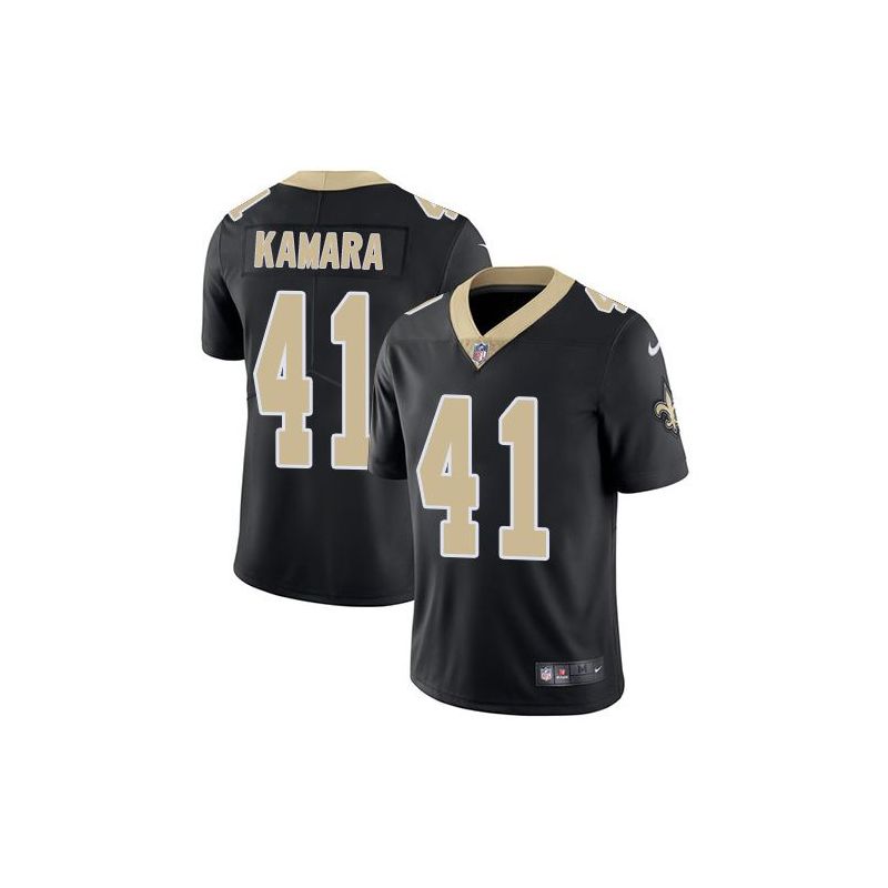 Cheap Alvin Kamara Saints Jersey From China Vapor Untouchable 2017 ON FIELD White/Black #41