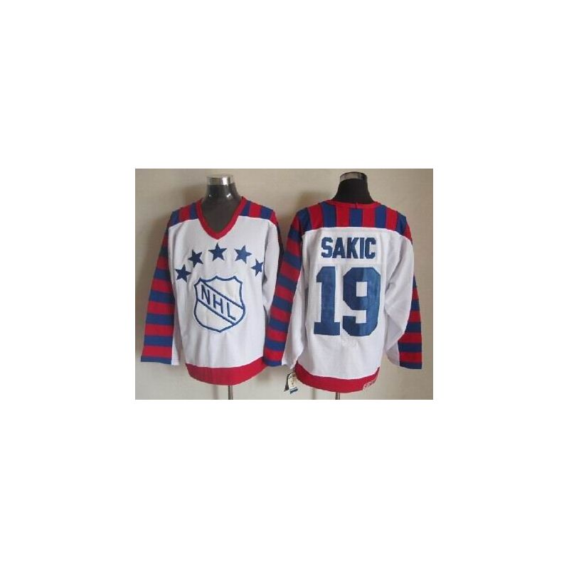 Cheap Joe Sakic All Star Jersey From China Throwback #19