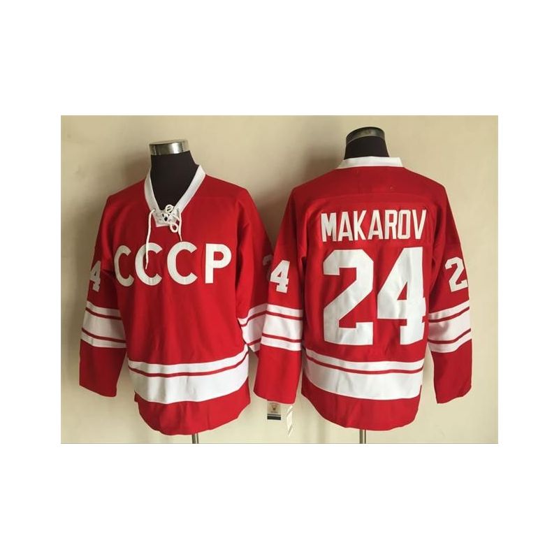 Cheap Sergei Makarov All Star Jersey From China Throwback #24