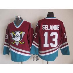 Cheap Teemu Selanne Ducks Jersey From China Throwback #13