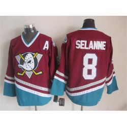 Cheap Teemu Selanne Ducks Jersey From China Throwback #8