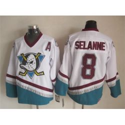 Cheap Teemu Selanne Ducks Jersey From China Throwback #8