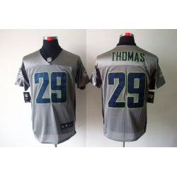 Cheap Earl Thomas Seahawks Jersey #29 Grey Shadow From China