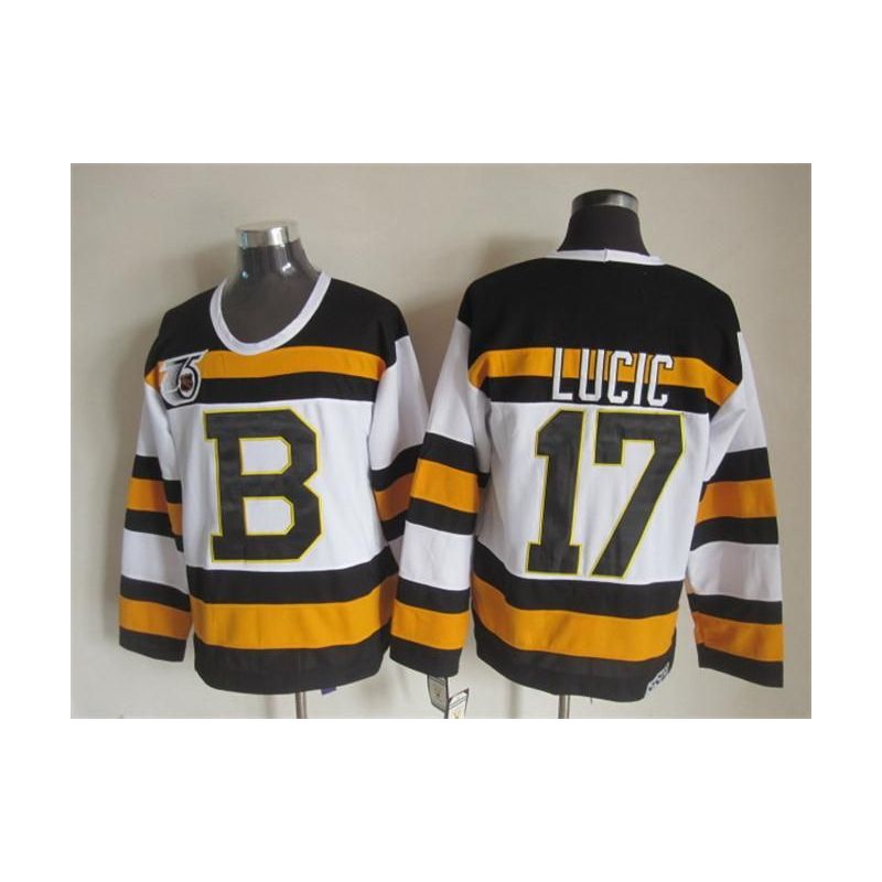 Cheap Milan Lucic Bruins Jersey From China Throwback #17