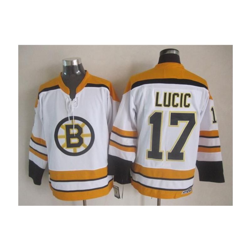 Cheap Milan Lucic Bruins Jersey From China Throwback #17