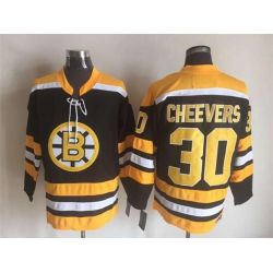 Cheap Gerry Cheevers Bruins Jersey From China Throwback #30