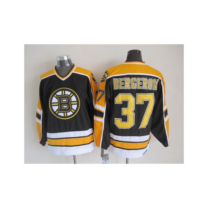 Cheap Patrice Bergeron Bruins Jersey From China Throwback #37