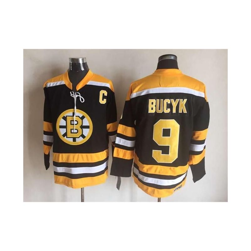 Cheap Johnny Bucyk Bruins Jersey From China Throwback #9