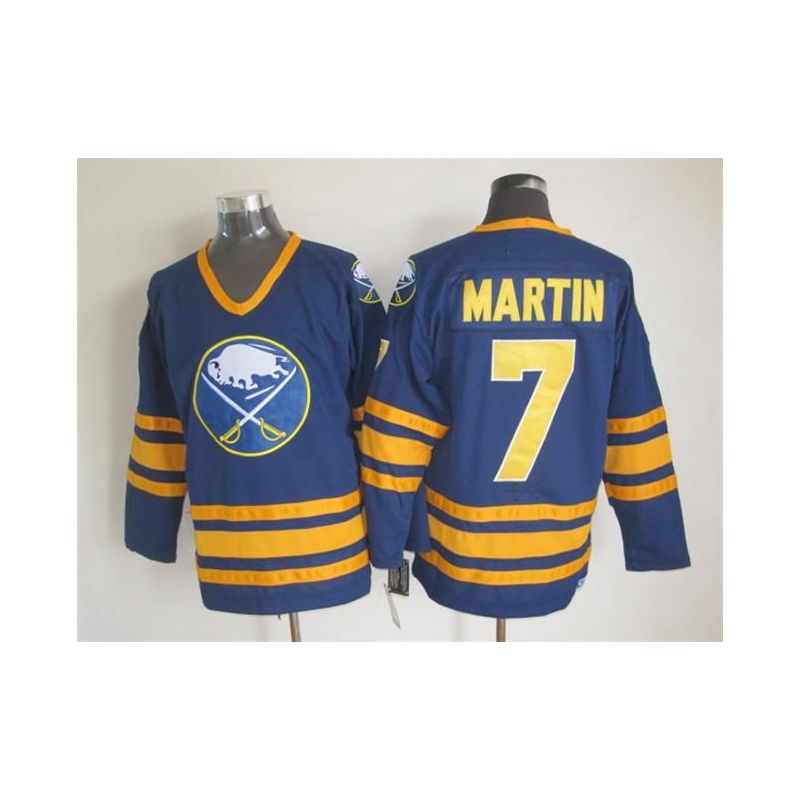 Cheap Rick Martin Sabres Jersey From China Throwback #7