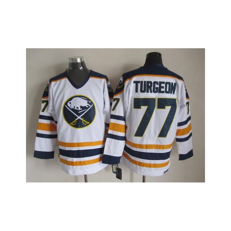 Cheap Pierre Turgeon Sabres Jersey From China Throwback #77