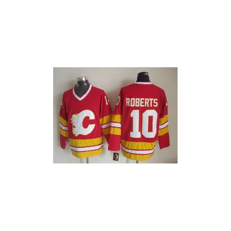 Cheap Gary Roberts Flames Jersey From China Throwback #10