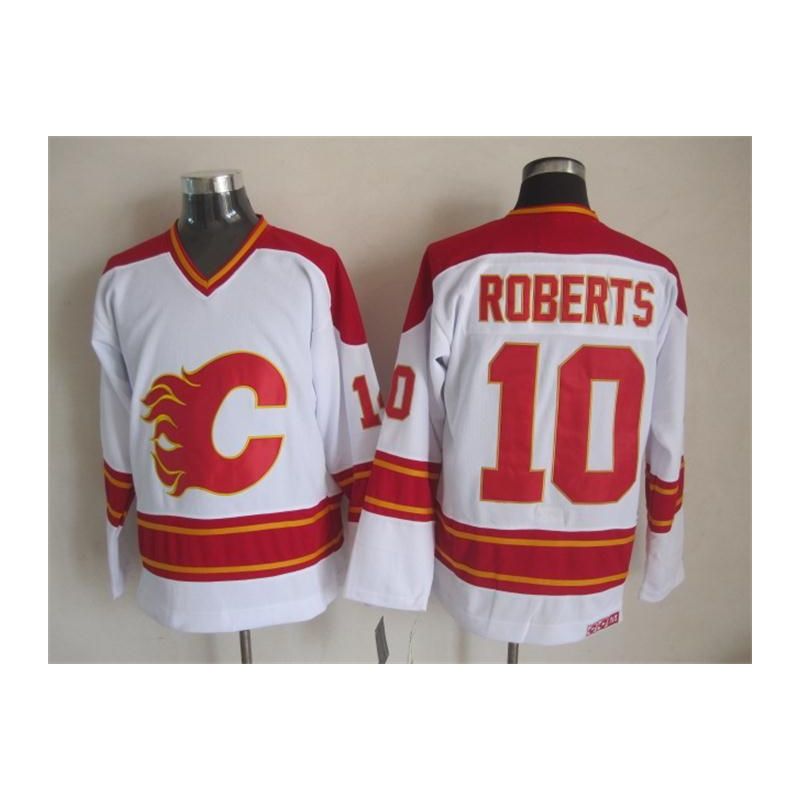 Cheap Gary Roberts Flames Jersey From China Throwback #10