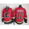 Cheap Jarome Iginla Flames Jersey From China Throwback #12