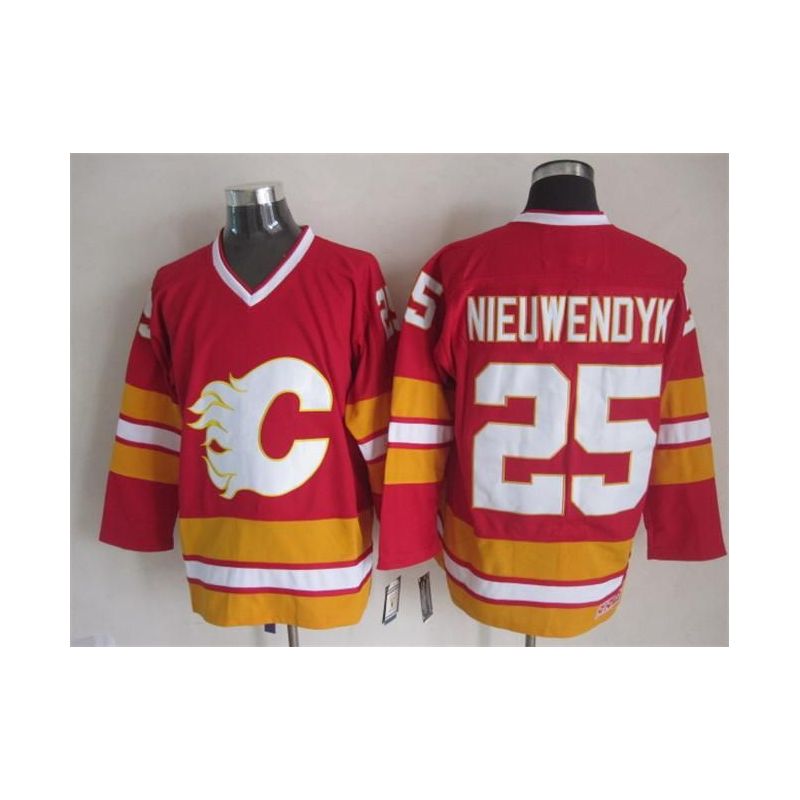 Cheap Joe Nieuwendyk Flames Jersey From China Throwback #25