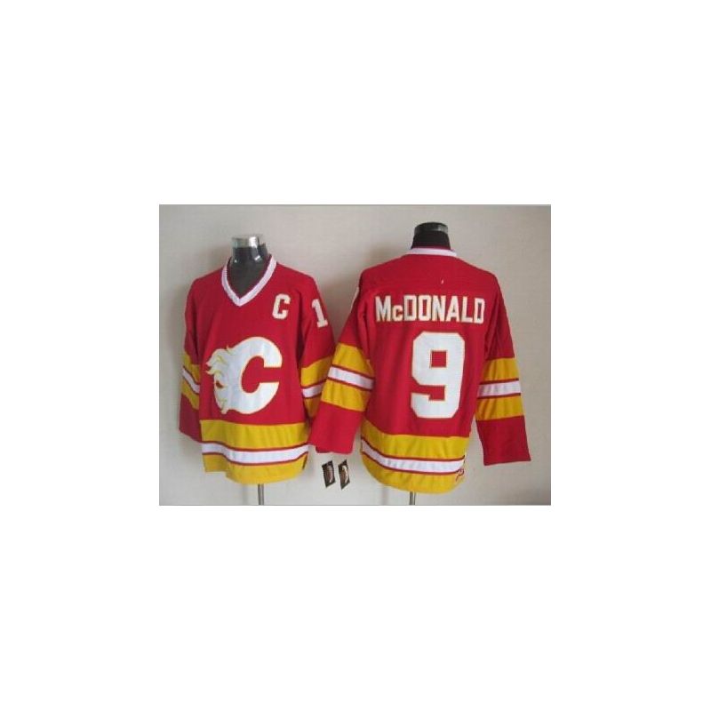 Cheap Lanny McDonald Flames Jersey From China Throwback #9