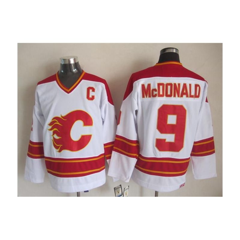 Cheap Lanny McDonald Flames Jersey From China Throwback #9