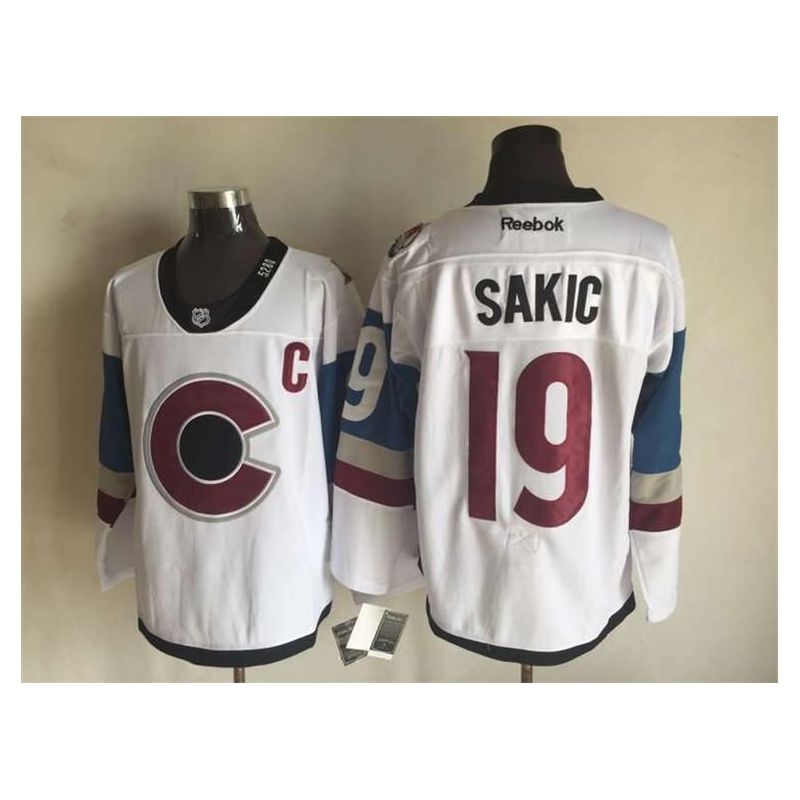 Cheap Joe Sakic Avalanche Jersey From China Throwback #19