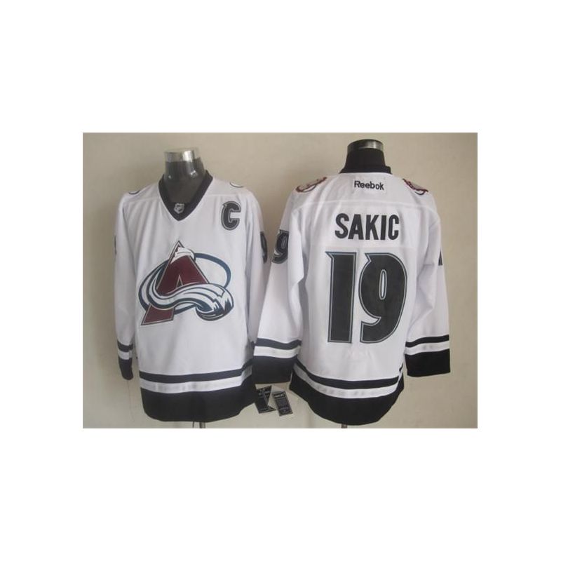 Cheap Joe Sakic Avalanche Jersey From China Throwback #19