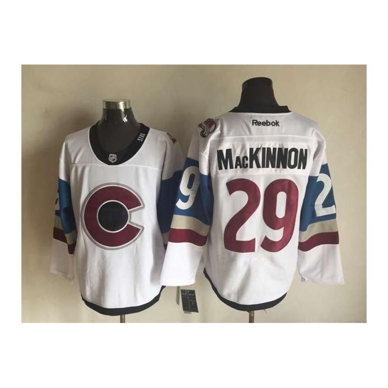 Cheap Nathan MacKinnon Avalanche Jersey From China Throwback #29