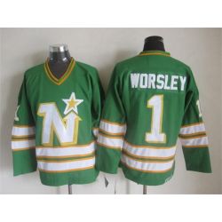 Cheap Gump Worsley Stars Jersey From China Throwback #1